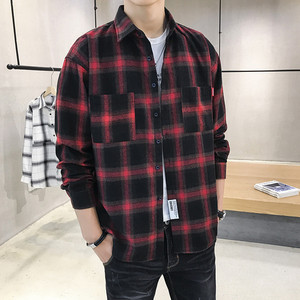 Vendite dirette in fabbrica primavera nuova versione coreana di <span class=keywords><strong>moda</strong></span> camicia da <span class=keywords><strong>uomo</strong></span> Casual camicia da <span class=keywords><strong>uomo</strong></span> - Product Image 6