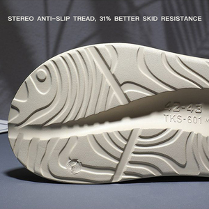 Sandales en mousse EVA souple de haute qualité, écologiques, mode estivale, unisexes, antidérapantes, respirantes, sportives, avec logo personnalisé, pour hommes, OEM - Product Image 5