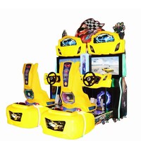 Machine de simulation dynamique grand format pour adultes, jeu de course HD à monnayeur, électromécanique, pour enfants et adultes