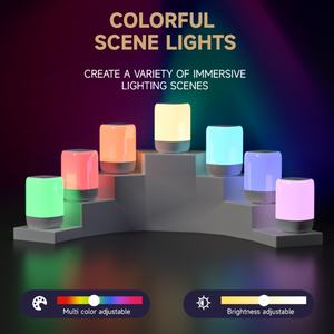 Lámpara de Mesa Ajustable Multicolor con Luces RGB para Discoteca - Product Image 4