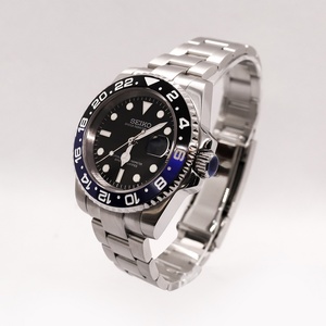 Low MOQ Comfortable <b>Wristwatch</b> Waterproof Luxury Stainless Steel Dial Nh35 <b>Automatic</b> Mechanical Men Watch - Product Image 1
