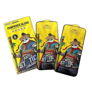 Protector de Pantalla de Vidrio Og para <span class=keywords><strong>iPhone</strong></span> 16, Película Protectora de Vidrio Templado ESD para <span class=keywords><strong>iPhone</strong></span> 15 14 Pro Max 13 12 Mini - Product Image 1