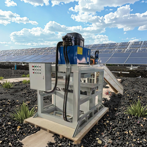 Machine de recyclage solaire YJC entièrement automatique à haute efficacité, moteur en acier, puissance 5,5 kW, capacité 500-700 kg/jour - Product Image 1