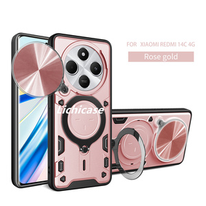 Lichicase Ốp bảo vệ ống kính chống va đập cho Redmi 15C Ốp lưng từ tính cho xe hơi Redmi 15 14C 4G - Product Image 4