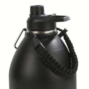 Custom Logo High Capacity 128oz 87oz 64oz Leak Proof Vacuum Insulated Stainless Steel Water <b>Bottles</b> <b>Thermos</b> With Handle - Product Image 4