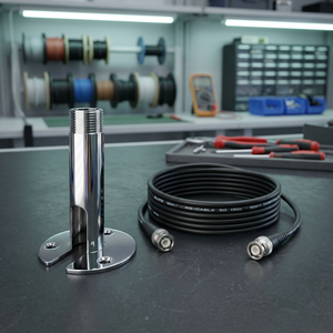 สายเคเบิลและขายึดเสาอากาศ GNSS สำหรับงานทางทะเลรุ่นใหม่ พร้อมการเชื่อมต่อแบบ TNC(ตัวผู้)-TNC(ตัวผู้) ความต้านทาน 50 โอห์ม อุปกรณ์เสริมคุณภาพสูง - Product Image 2