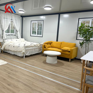 منزل حاويات متنقل مبتكر بطول 700 مم مع غرفتي نوم وغرفة معيشة واحدة، تصميم مفتوح للمعيشة والمطبخ، منزل حاويات مسبق الصنع - Product Image 6