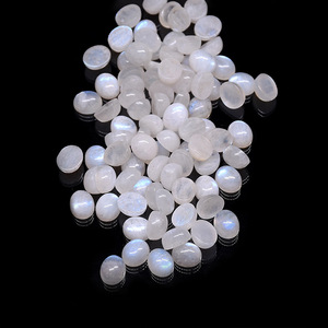 <span class=keywords><strong>Pierre</strong></span> naturelle <span class=keywords><strong>de</strong></span> haute qualité en gros pierres précieuses en vrac personnalisation manuelle bijoux coupés Cabochon ovale lisse <span class=keywords><strong>pierre</strong></span> <span class=keywords><strong>de</strong></span> <span class=keywords><strong>lune</strong></span> arc-en-ciel - Product Image 2