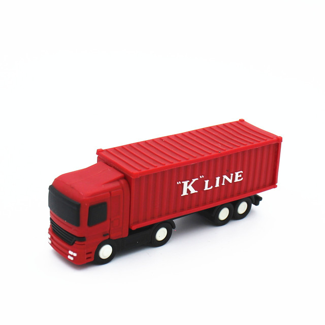 M-DS47 Container Truck Shape PVC Usb Flash Drive