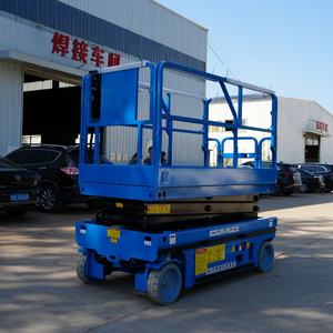 Plataforma Elevadora Hidráulica Eléctrica de 6-14 m, Elevadores de Tijera Pequeños en Venta - Product Image 1