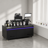 Imprimante UV numérique à grand volume Giftec, machine d'impression à bande transporteuse pour gobelets en plastique, gobelets Coca-Cola