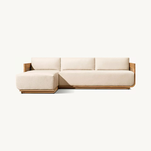 Ensemble de meubles de jardin, de luxe, pour hôtel, canapés d'extérieur en teck, ensembles de canapés en <span class=keywords><strong>rotin</strong></span>, sofa d'extérieur en osier avec table basse - Product Image 4