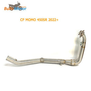 Tuyau d'échappement avant de moto pour <span class=keywords><strong>CFMOTO</strong></span> 450SR <span class=keywords><strong>450</strong></span> <span class=keywords><strong>SR</strong></span> 2022 + Système d'échappement en acier inoxydable - Product Image 2