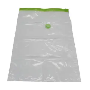 Tas vakum penyimpanan ekstra besar PA + PE dengan tas segel vakum penghemat ruang pompa untuk pakaian