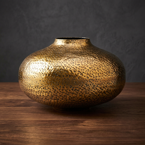 Vase à fleurs en métal moderne et classique fabriqué à la main Décoration de la maison Vase de table fabriqué à partir de verre fer laiton aluminium - Product Image 5
