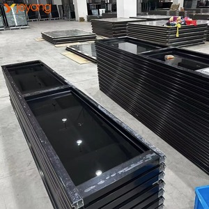 <span class=keywords><strong>Porte</strong></span> <span class=keywords><strong>de</strong></span> <span class=keywords><strong>garage</strong></span> moderne en métal isolé <span class=keywords><strong>de</strong></span> style américain et européen, personnalisable, 16 pieds, avec vitrage, dimensions standard 9x8, 10x8, 16x8 pour la maison - Product Image 6