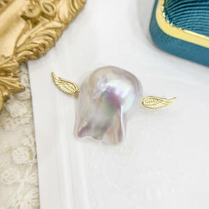 Accessoires en perles DIY en argent S925, série Sky Top Drift, petit diable, forme baroque, apprêts de bijoux - 5003 - Product Image 2