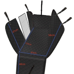 Best Selling <strong>Waterproof</strong> Non-Removable <strong>Cover</strong> Nylon Pet Car Seat <strong>Cover</strong> for Cats &amp; Small Animals Travel Safety <strong>Dog</strong> <strong>Bed</strong> Solid Color - Product Image 5