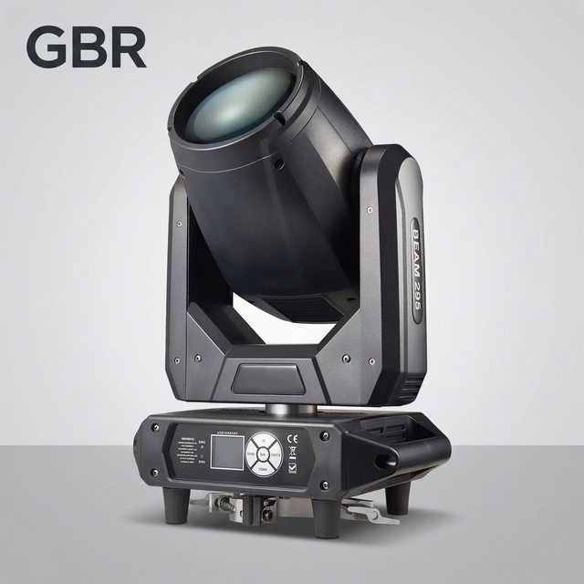 Beam Moving Head Light 2° Beam Angle 8/16 Facet Prism DMX Stage Beam Light for Disco DJ Club Show Disco Party Stage Light