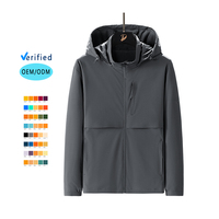 Logo personnalisé hommes mode sport Softshell chasse veste coupe-vent et imperméable pour le printemps aventures en plein air