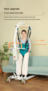 100kg di capacità di peso Multi-funzione ausiliario deambulatore per anziani e disabili a piedi macchina di riabilitazione elettrica - Product Image 2