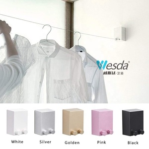 WESDA Corde à <span class=keywords><strong>linge</strong></span> rétractable réglable <span class=keywords><strong>pour</strong></span> l'intérieur/l'extérieur Corde de séchage <span class=keywords><strong>pour</strong></span> l'intérieur/l'extérieur <span class=keywords><strong>pour</strong></span> un séchage pratique - Product Image 4