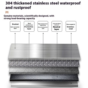 Cappa Aspirante Elettrica Commerciale ad Alta Potenza in Acciaio Inox per Piccoli Ristoranti, Cucine Rurali, Forniture per <span class=keywords><strong>Hotel</strong></span> e Ristoranti - Product Image 4