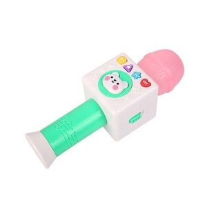 Oem unisex đa chức năng phim hoạt hình nhựa <span class=keywords><strong>Microphone</strong></span> đồ chơi cho <span class=keywords><strong>2</strong></span>-4 năm tuổi trẻ em các tính năng thay đổi giọng nói và chức năng ghi âm - Product Image 1