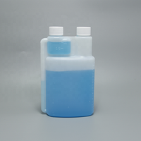 600Ml Chất Tẩy Rửa Trái Cây Và Rau Quả Định Lượng Bằng Nhựa Chai Cổ Đôi Phân Bón Lỏng