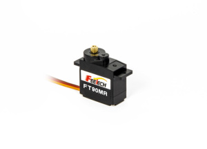 Kỹ thuật số <span class=keywords><strong>Micro</strong></span> <span class=keywords><strong>360</strong></span> độ liên tục xoay <span class=keywords><strong>servo</strong></span> fs90mr ft90mr analog cho RC bộ phận máy bay & động cơ màu đen - Product Image 3