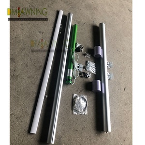 Pergola motorisée rétractable à câble coulissant pour intérieur, auvent de protection solaire ou de toit de véranda en HDPE/<span class=keywords><strong>voile</strong></span> pare-soleil/acrylique - Product Image 2
