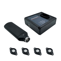 Système de gestion des visites HUAguard HUA-101T avec logiciel gratuit, station de téléchargement tactile, étanche, antichoc, autonomie de la batterie de 2 à 3 ans