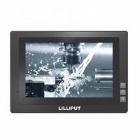 7 pulgadas PC Industrial pantalla táctil de alto brillo panel PC puerto serie RS232 GPIO puede autobús WiFi BT 4G LAN POE