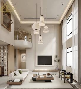 Conception d'<span class=keywords><strong>espace</strong></span> esthétique de villa française, dessins de perspective haute définition et plans d'étage standard - Product Image 6