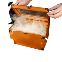 Kit de fumage de whisky bourbon YONGCHU de qualité supérieure, torche, coffret cadeau en bois, accessoires de bar, plateaux à cocktails et à snacks, certifié Lfgb/CE