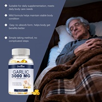 Gélules molles d'extrait d'ail vieilli 3000mg pour l'apport quotidien, vente en gros, ODM, OEM
