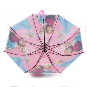 Parapluie semi-automatique QX à ouverture pliante, logo personnalisé, coloré, protection contre la pluie et le soleil, cadeau de voyage pour enfants et filles, parapluie coupe-vent et imperméable - Product Image 6