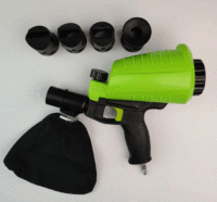 Dérouillant professionnel petit pistolet à buse de sablage en verre nouveau design avec réservoir en aluminium de 400ml alimentation par gravité OEM personnalisable