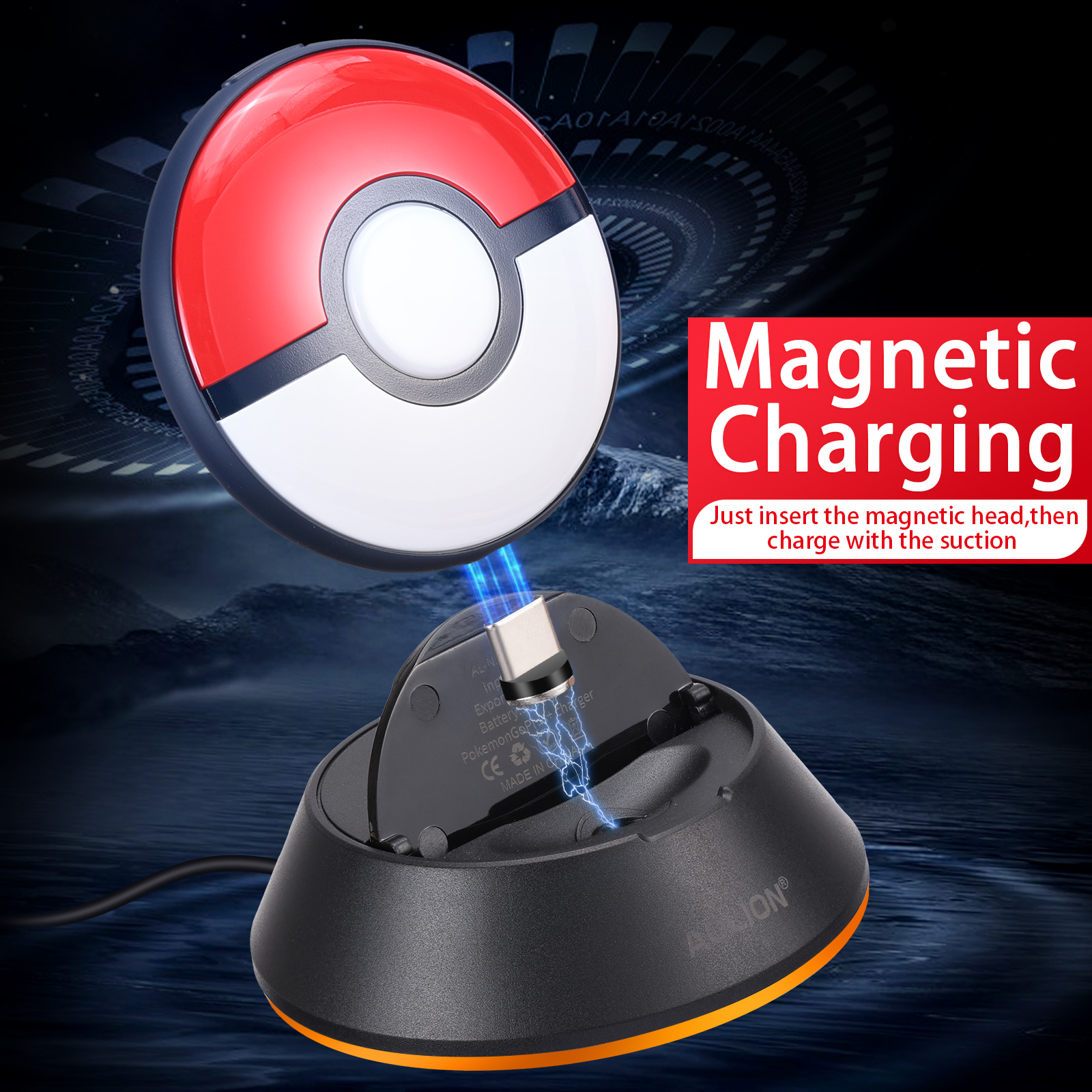 ポケモンGOPlus＋ AL-NS2326 ポケモンGO Plus+用充電ドック GO Plus+用充電器 充電
