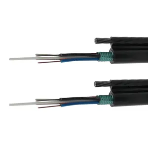 24 Core ArmoredสายเคเบิลGYTC8S Multi Modeกลางแจ้งOptical Fiber Cable GYXTW GYTA GYTS GYTYไฟเบอร์ออปติคอลCab