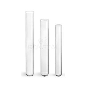 Rongtai phòng thí nghiệm thủy tinh borosilicate thủy tinh thạch anh Durham Ống Trung Quốc nhà phân phối thủy tinh phòng thí nghiệm Chiều dài 30 mét lên men Ống nghiệm - Product Image 4