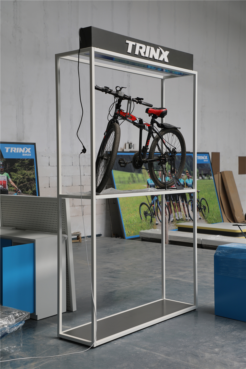 bicycle shop display rack