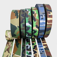 Sangles en polyester haute ténacité durables 20mm 25mm 32mm 38mm 50mm couleur unie pour vêtements et sacs à dos