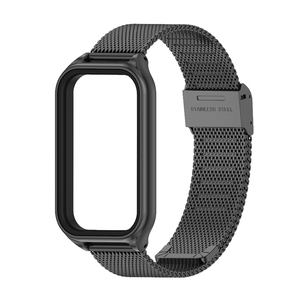 สำหรับ Band8อัจฉริยะ Xiaomi ที่ใช้งานอยู่/สำหรับ Band2 redmi สายรัดแบบ <span class=keywords><strong>Milanese</strong></span> พร้อมหัวเข็มขัด - Product Image 4