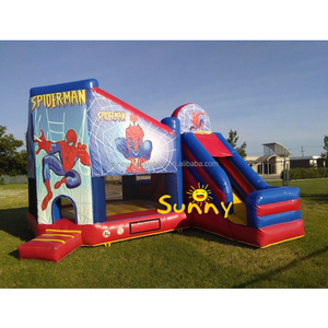 Toboggan aquatique gonflable commercial Super <span class=keywords><strong>Mario</strong></span> <span class=keywords><strong>Mario</strong></span> Bounce avec toboggan Château gonflable <span class=keywords><strong>Mario</strong></span> Brother - Product Image 5