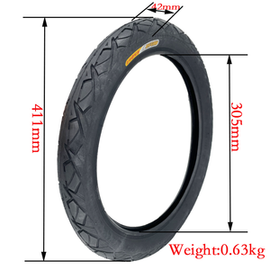 Usine en gros Électrique vélo Pliant 16 pouces 16x1.95 extérieure du pneu pneu 16x1.95 vélo pneus pour <span class=keywords><strong>fiido</strong></span> <span class=keywords><strong>D2S</strong></span> ebike - Product Image 2