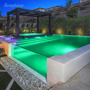 Lámina acrílica transparente Grandview <span class=keywords><strong>de</strong></span> fibra <span class=keywords><strong>de</strong></span> vidrio para piscinas redondas enterradas - Product Image 1