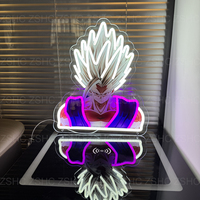 Letreros Electrónicos de Anime al por Mayor, Letreros de Acrílico 3D con Impresión UV, Luz de Neón de Dibujos Animados, Resistentes al Agua con Clasificación IP65