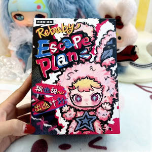 Nuevo IP 100% Auténtico Baby Three Rebaby Escape Plan Series Caja Sorpresa de Peluches Muñecos de Vinilo Adorables Conejitos Llaveros Colgantes para Bolsos - Product Image 3