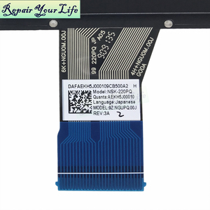 JP คีย์บอร์ดแล็ปท็อปญี่ปุ่น NSK-220PQ แป้นพิมพ์9Z.NGUPQ.00J AEKHJ00010สีดำใหม่ไม่มีกรอบ - Product Image 6